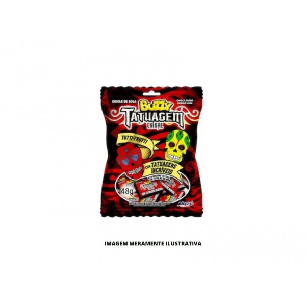 CHICLETE - RICLAN - 48g BUZZY TATTOO TRIBAL - CX40